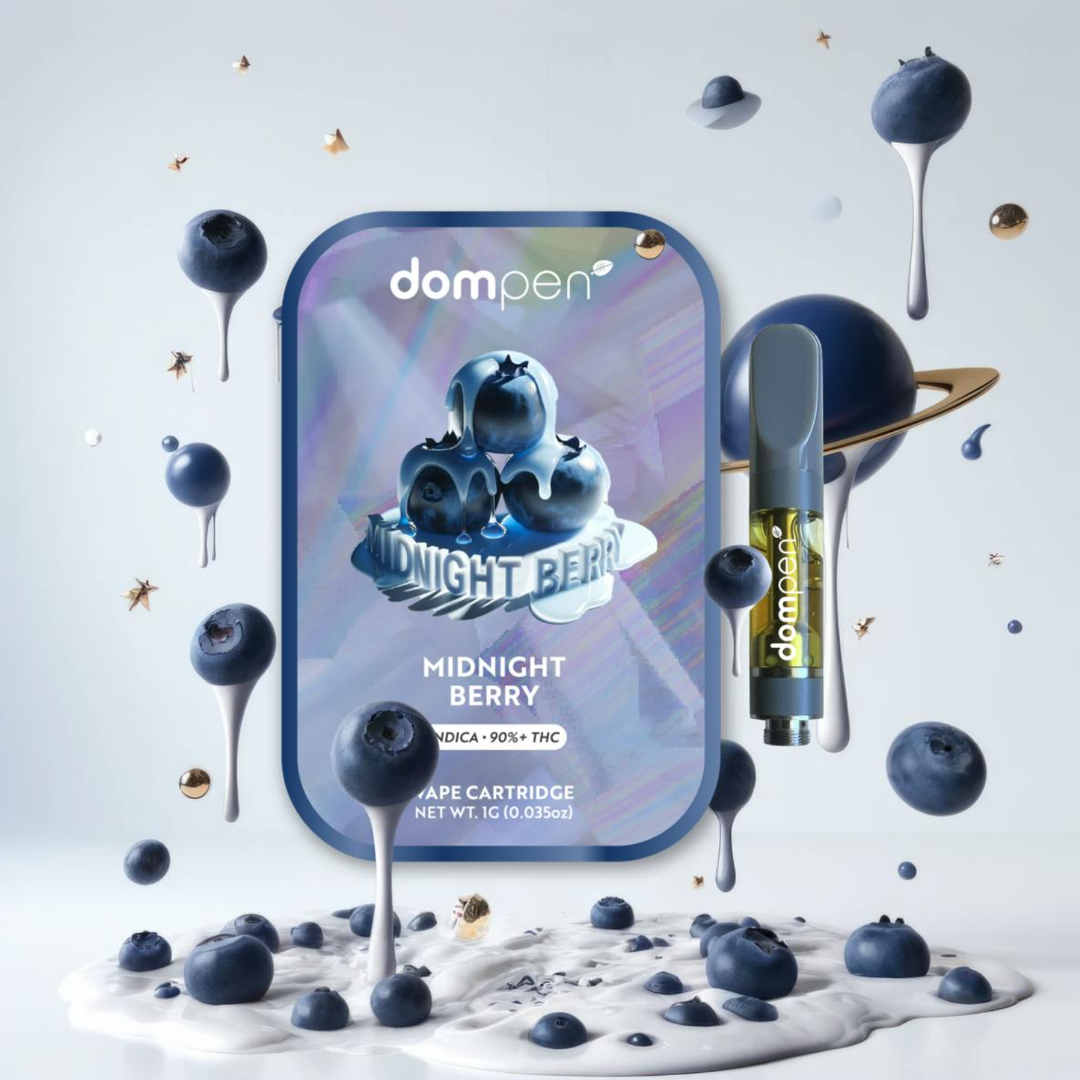 Dompen - midnight berry - 1 g