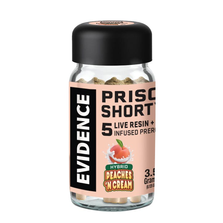 Evidence - PRISON SHORTYS - PEACHES AND CREAM