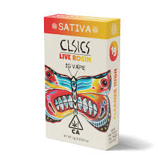 CLSICS LIVE ROSIN ALL-IN-ONE CARTRIDGE 1G SATIVA CLOCKWORK LEMON