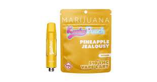KUSHY PUNCH CARTRIDGE 1G HYBRID PINEAPPLE JEALOUSY