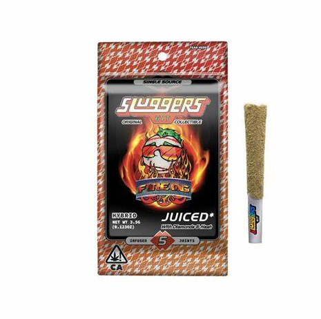 SLUGGERS | FIRE OG-INFUSED 0.7G 5PK PREROLLS
