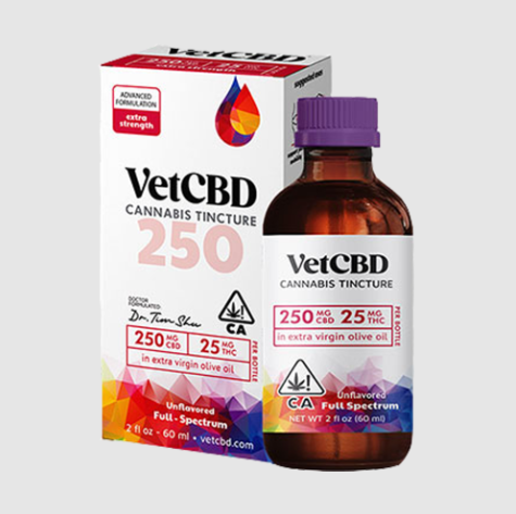 Vetcbd - VETCBD | EXTRA STRENGTH-250MG CBD/25MG THC 2OZ