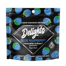 Delights - BLUE RASPBERRY - 100 mg