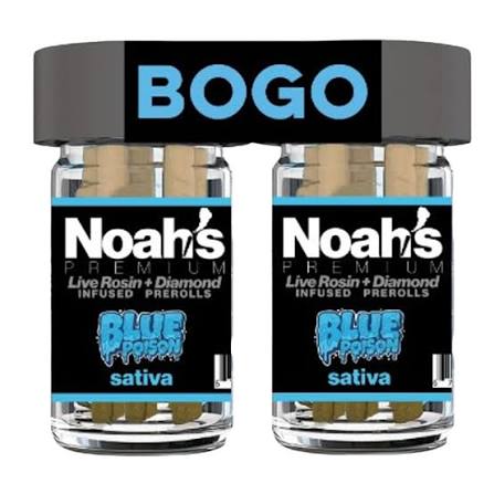 Noah's premium - INFUSED | BLUE POISON BOGO - 2.5G 5PACK Main Image