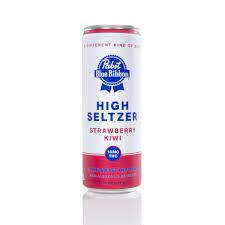Pabst blue ribbon - STRAWBERRY KIWI SELTZER