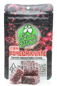 Eighth brother - POMEGRANATE CBN SINGLE 100MG CUT-A-DOSE GUMMY
