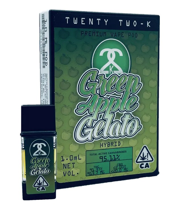 GREEN APPLE GELATO POD