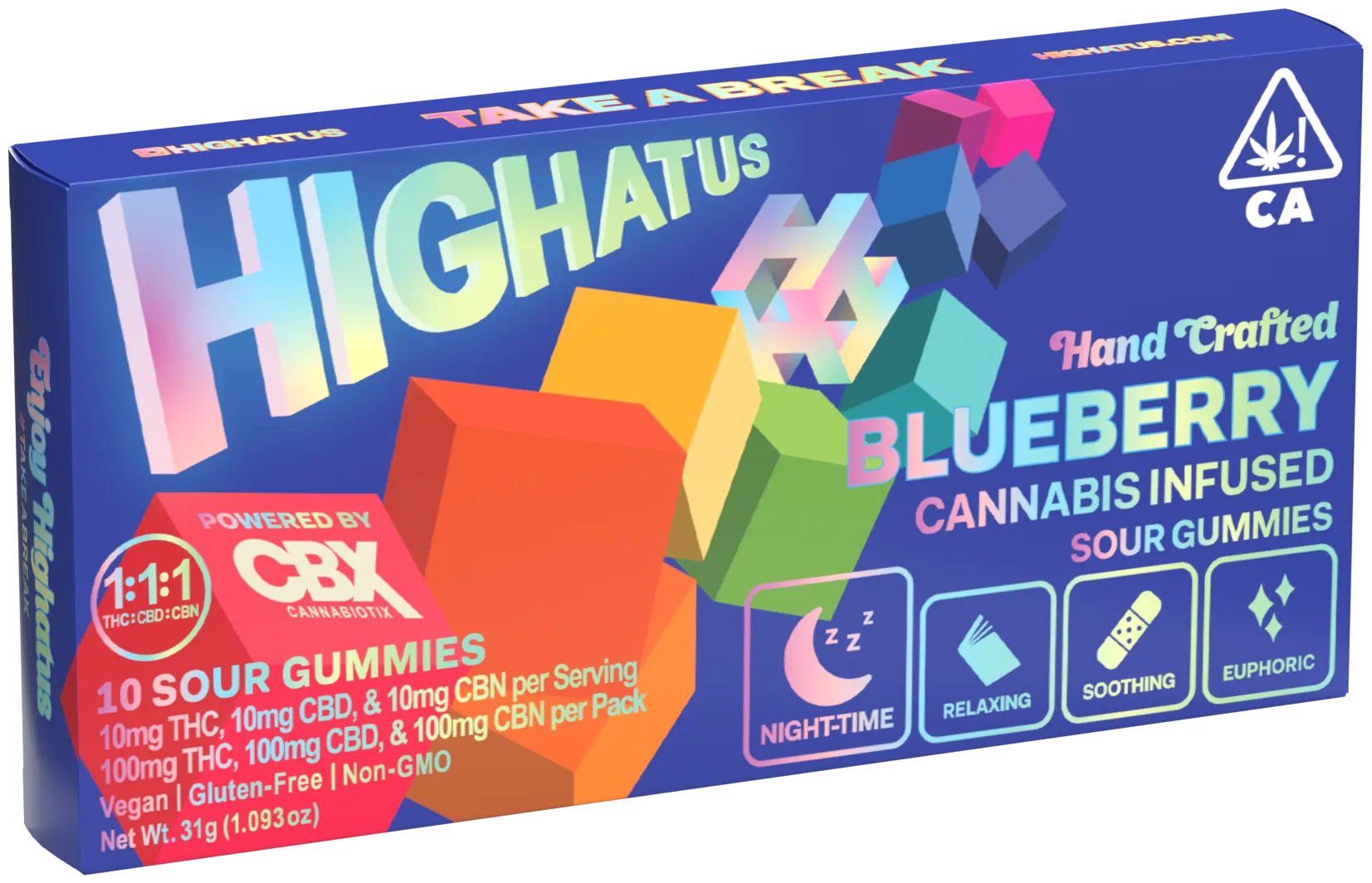 Highatus - BLUEBERRY 10PK Main Image