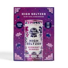 MIDNIGHT BERRIES SELTZER - 40 mg - 4 Pack