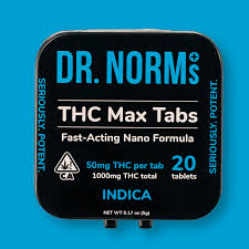 THC MAX TABLETS - INDICA - 1000 mg