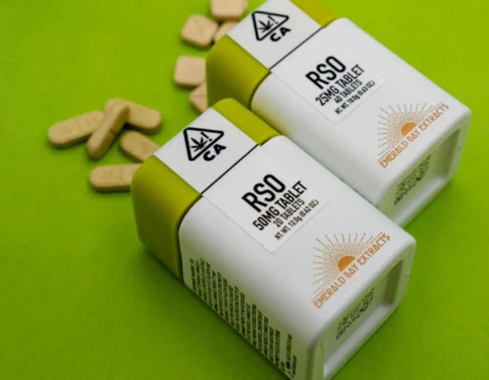 Emerald bay - 50MG TABLETS - HYBRID - CEREAL MILK - 1000MG PACKAGE