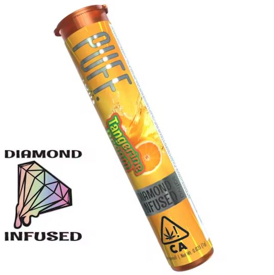 DIAMOND INFUSED PRE ROLL - 1G - SATIVA - TANGERINE DREAM