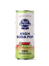 Pabst blue ribbon - CHERRY LIMEADE SODA - 25 mg