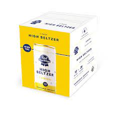 Pabst blue ribbon - LEMON SELTZER - 40 mg - 4 Pack