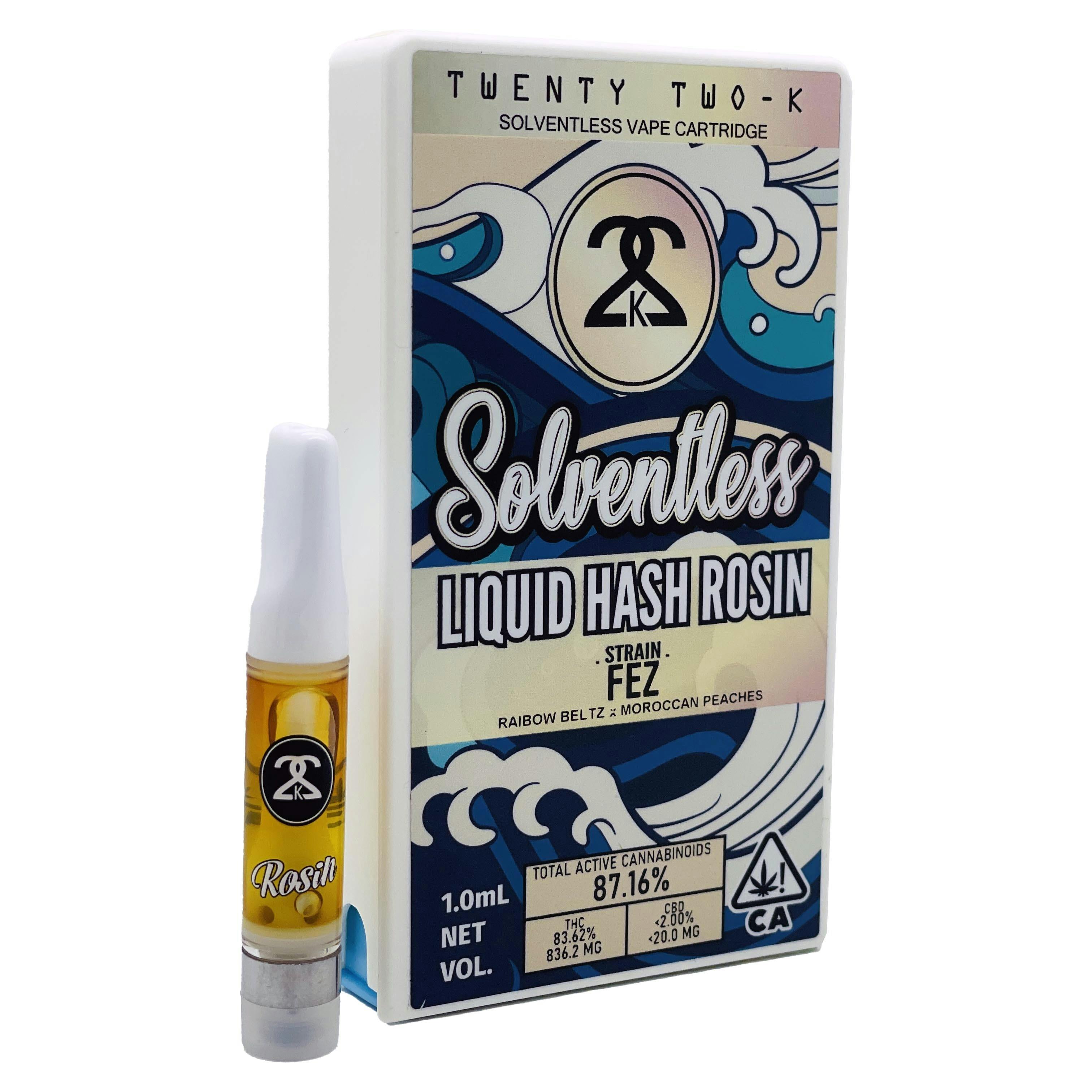 22k - FEZ - LIQUID HASH ROSIN