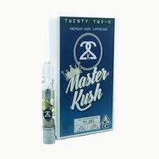 22k - 22K - MASTER KUSH 1.0ML CART