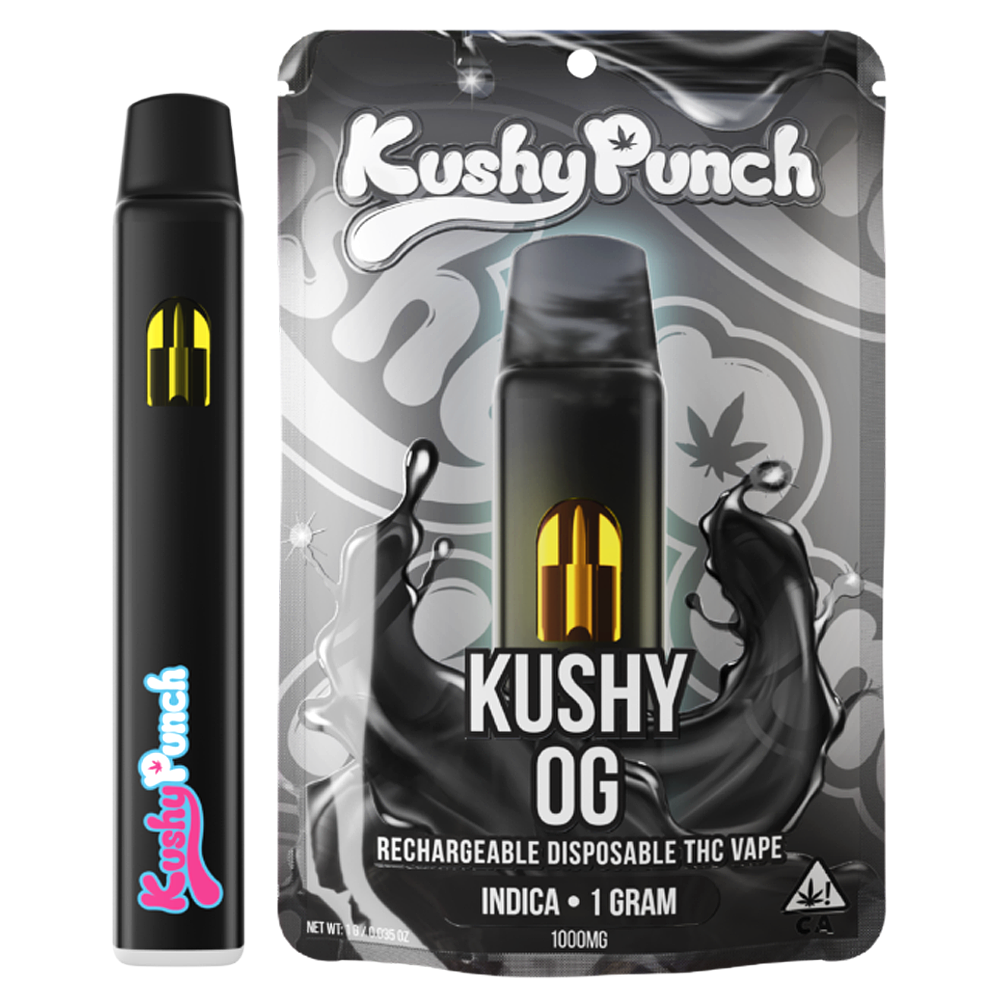 Kushy punch - AIO VAPE 1G INDICA KUSHY OG Main Image