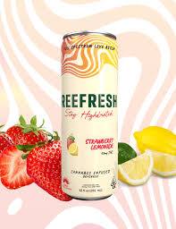 Strawberry Lemonade - SPARKLING WATER - 10 mg