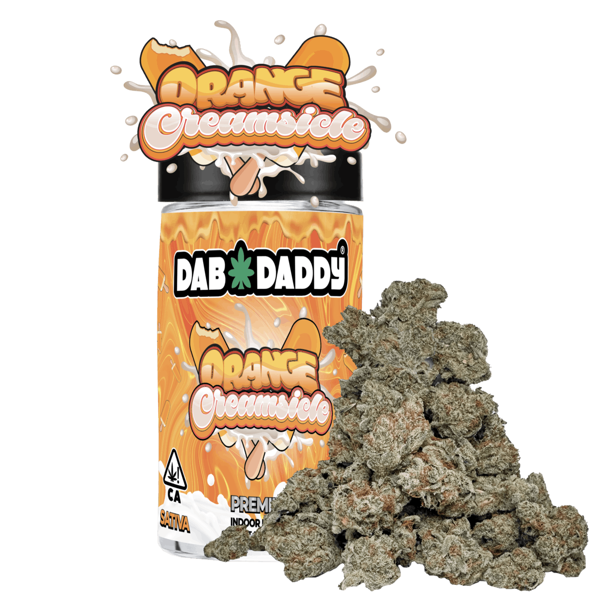 Dab daddy - ORANGE CREAMSICLE - 14G Main Image