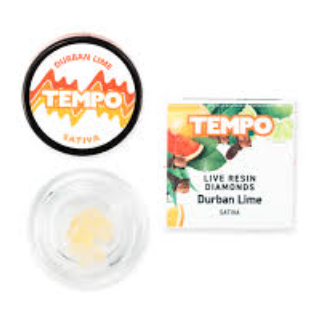 Tempo - TEMPO - LIVE RESIN DIAMONDS - DURBAN LIME (1G)