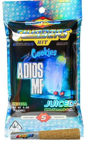 PREROLL - 0.7G 5PK - ADIOS MF