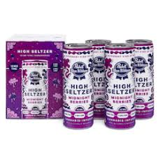 Pabst blue ribbon - MIDNIGHT BERRIES SELTZER - 40 mg - 4 Pack