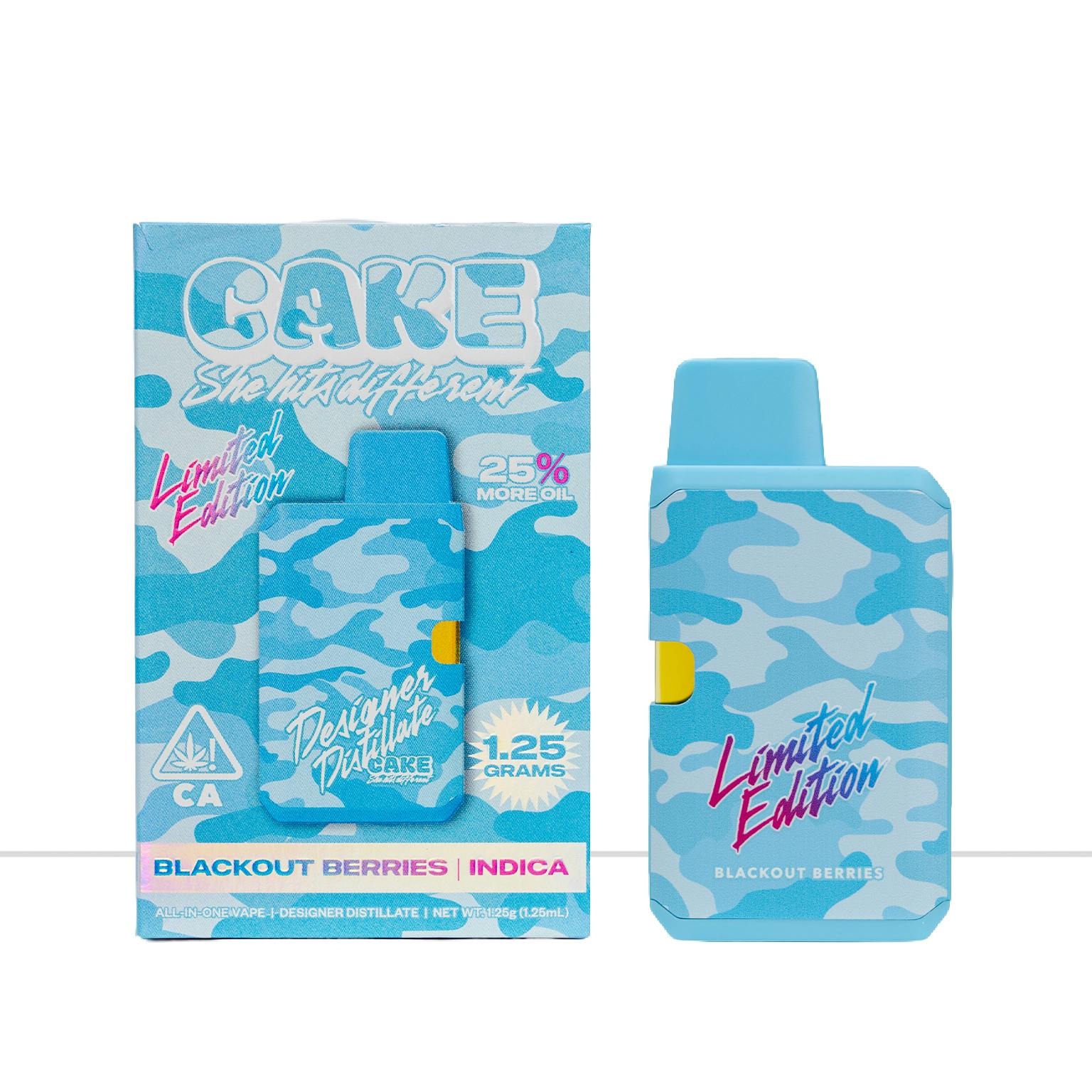 Cake - Blueberry Booty Call 1.25g Main Image