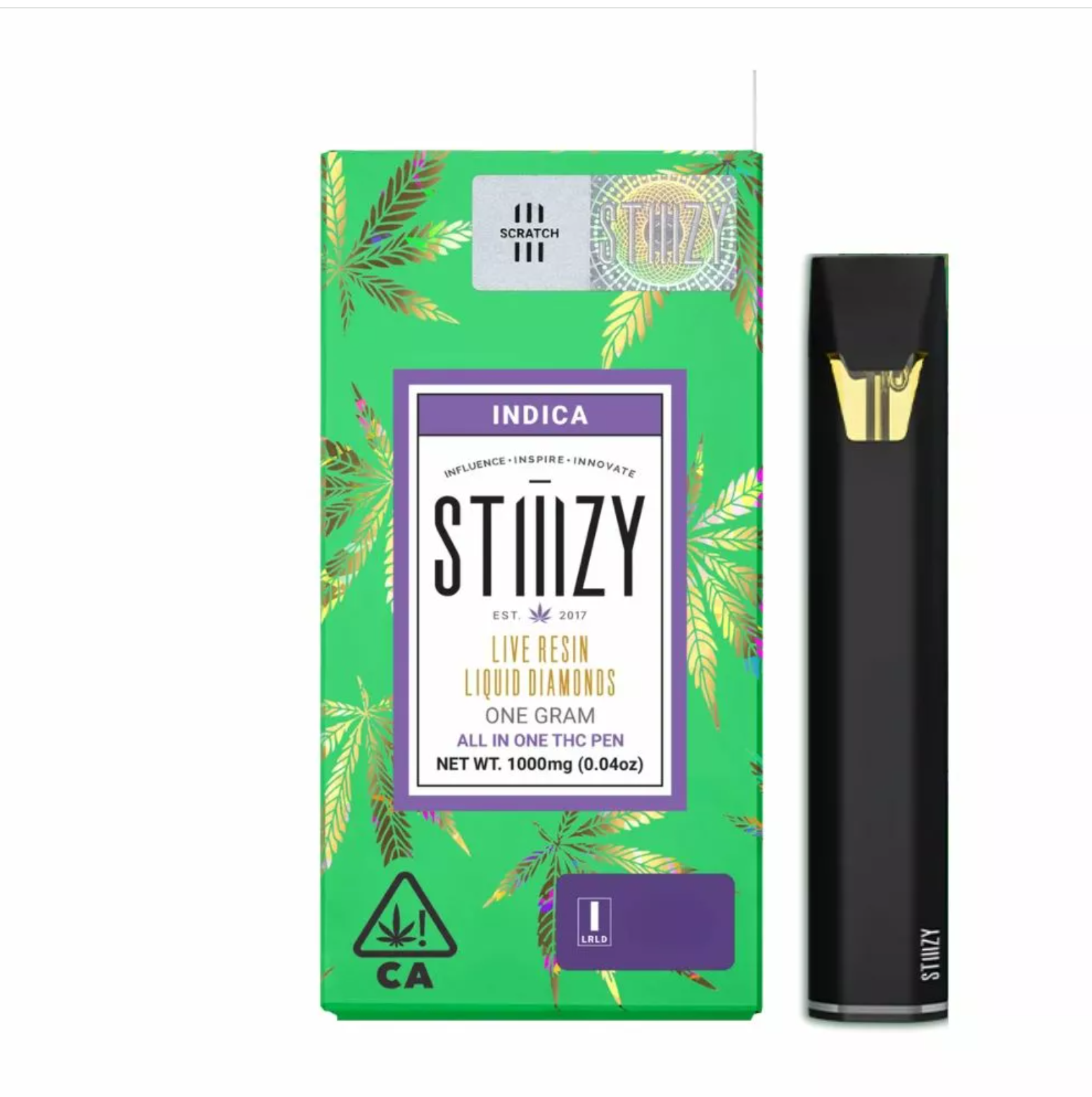 Stiiizy - LIQUID DIAMONDS - Strawberry Milkshake AIO - 1 g