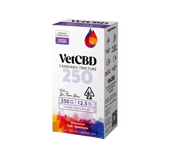 REGULAR STRENGTH - 250MG CBD : 12.5 THC