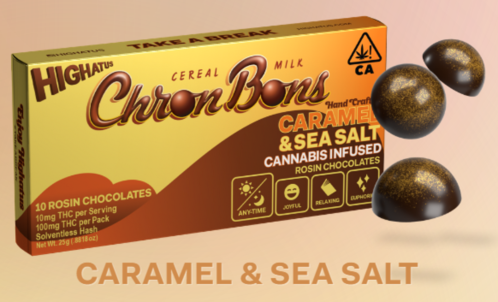 CHRONBONS 10PK - CARAMEL & SEA SALT