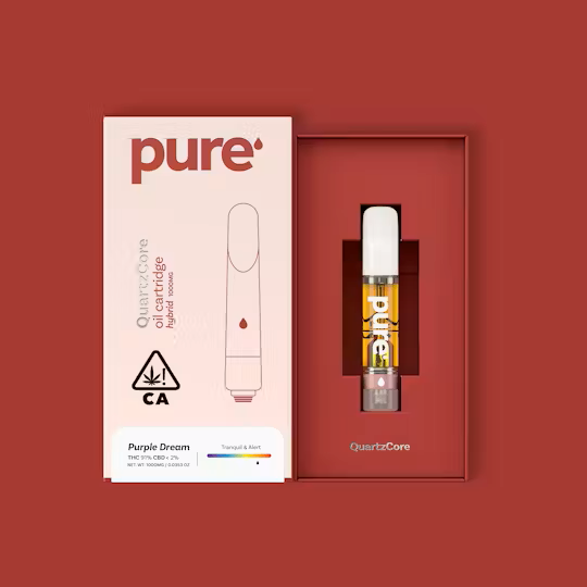 Pure vape - 1G CARTRIDGE - WATERMELON ZKITTLEZ - HYBRID