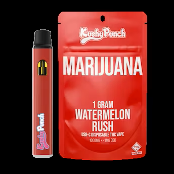 Kushy punch - AIO VAPE 1G INDICA WATERMELON RUSH