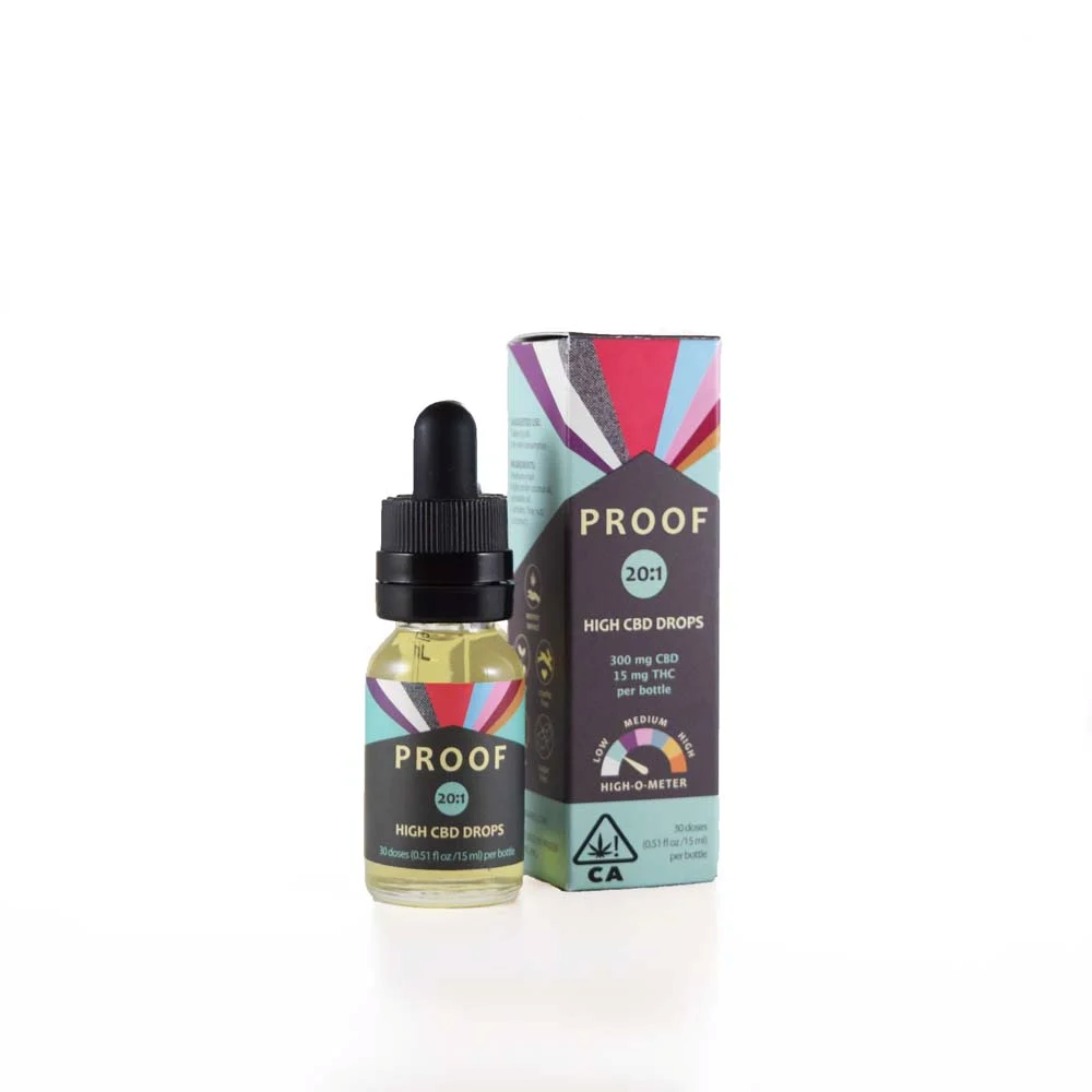 Proof - 20:1 HIGH CBD DROPS 15ML