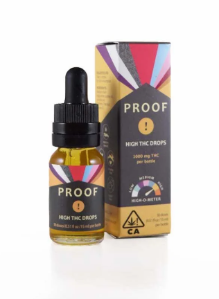 Proof - HIGH THC DROPS 15ML Main Image