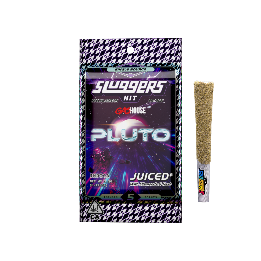 Sluggers - INFUSED PREROLL - 0.7G 5PK - PLUTO