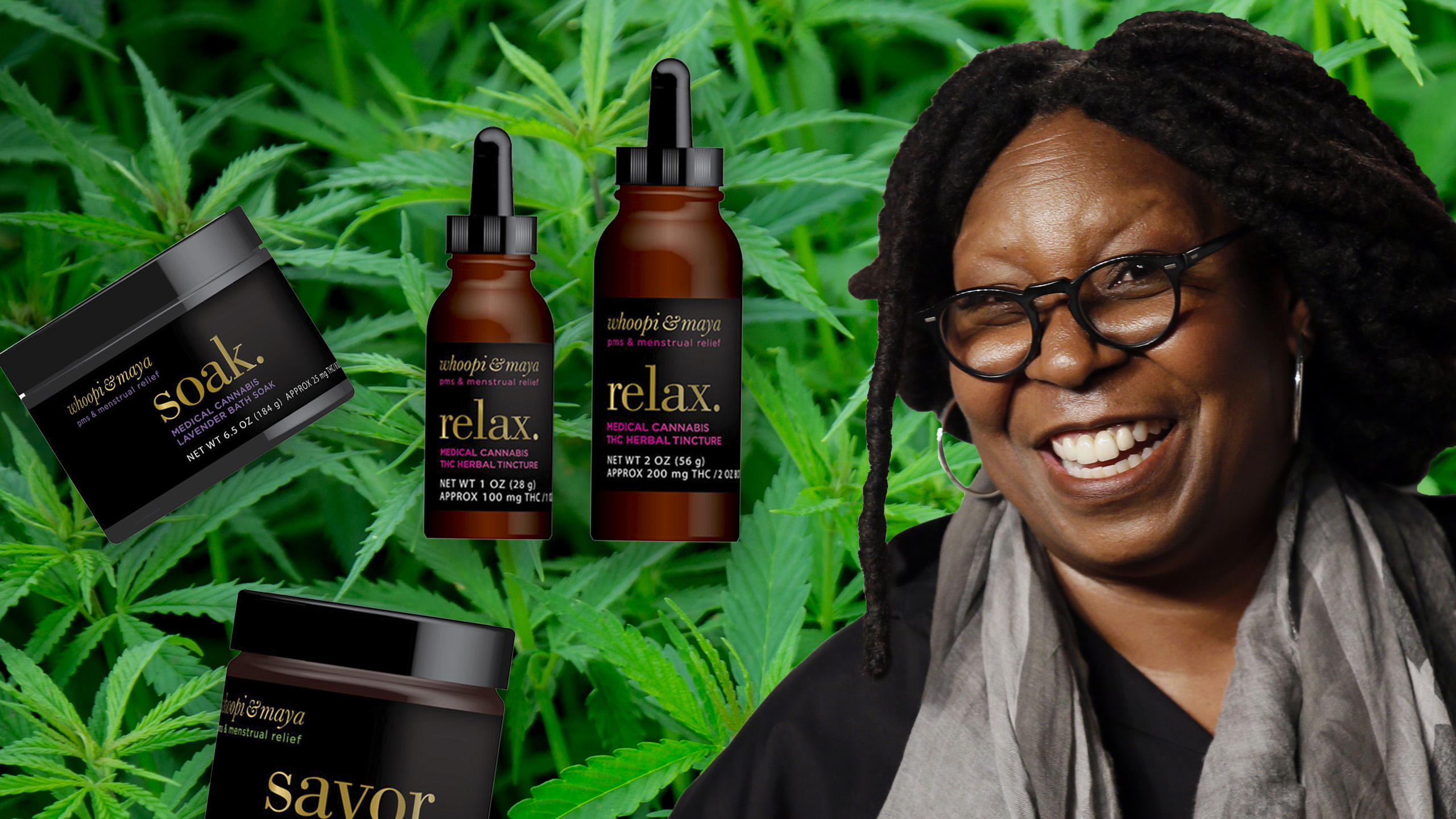 Whoopi & maya - WHOOPI & MAYA RUB | 2OZ | 1000 MG | LAVENDER