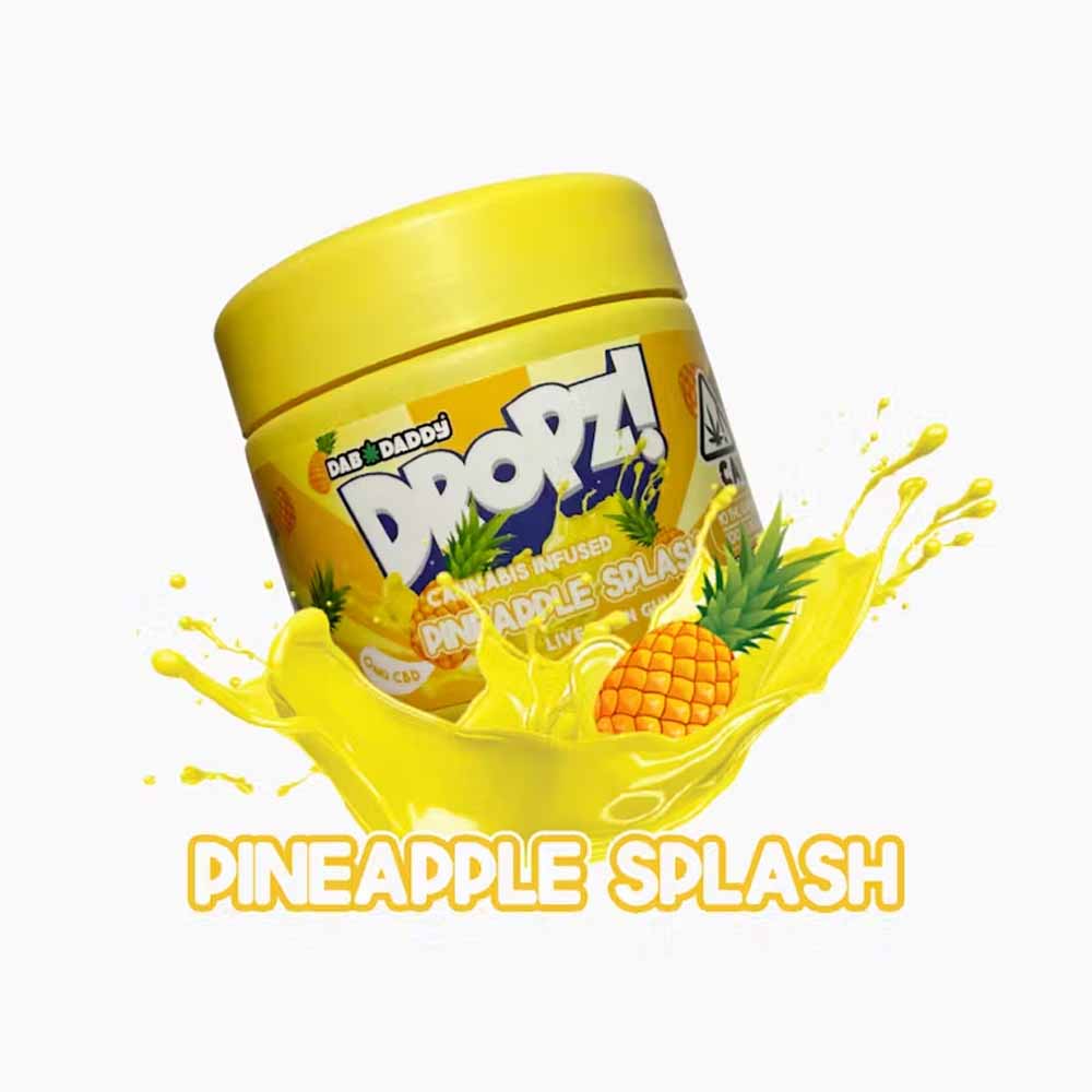 Dab daddy - DROPZ - PINEAPPLE SPLASH - 100MG