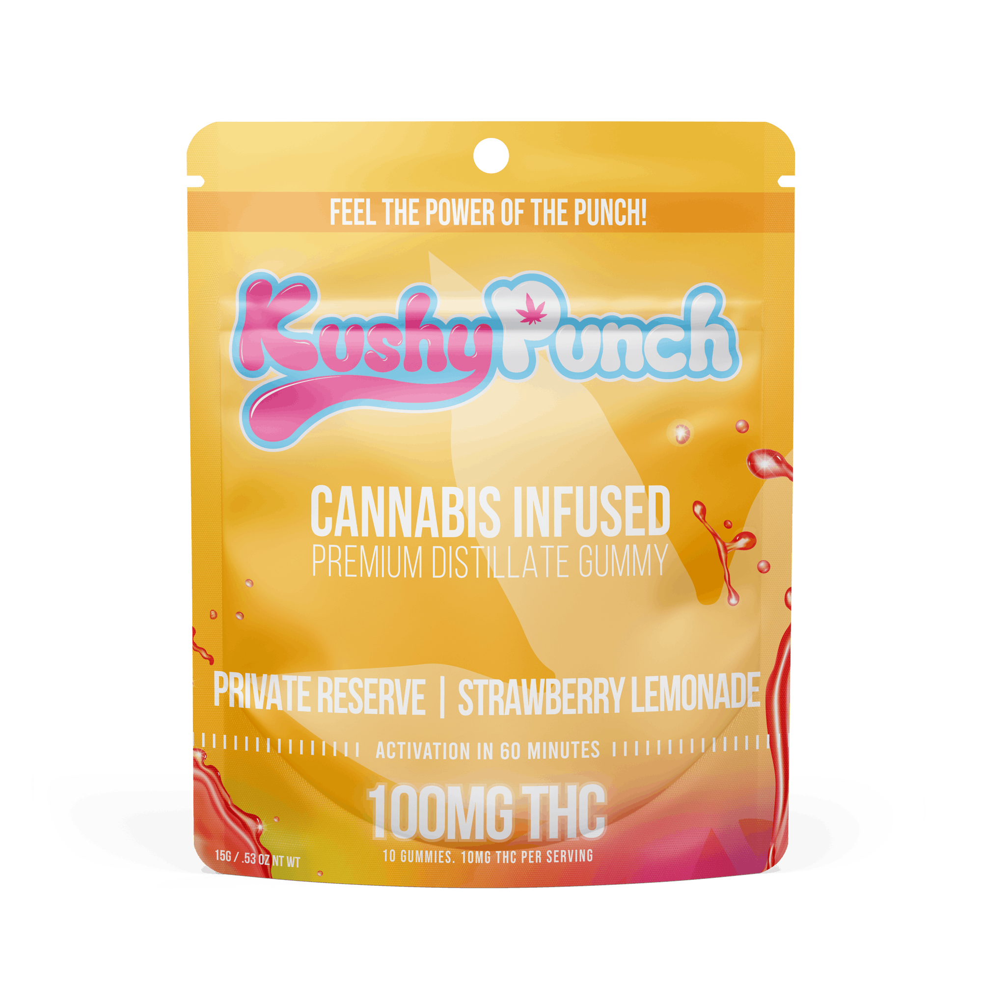 Kushy punch - PRIVATE RESERVE GUMMY 100MG