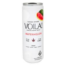 WATERMELON INFUSED SPARKLING WATER 355ML (10MG THC/5MG CBD)