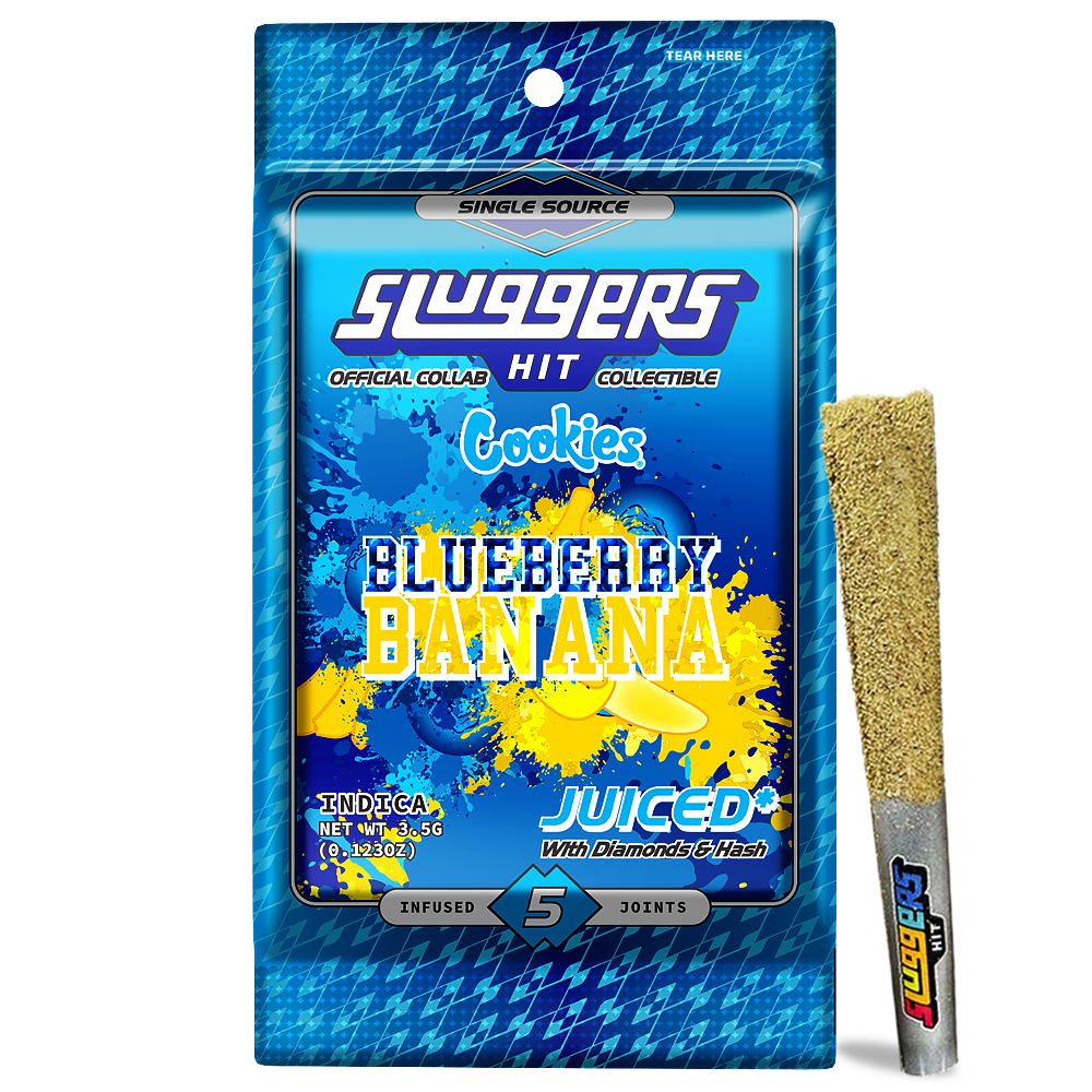 INFUSED PREROLL - 0.7G 5PK - BLUEBERRY BANANA