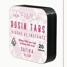 La familia - Rosin Tabs - Sativa - 100 mg - 20 Pack Main Image