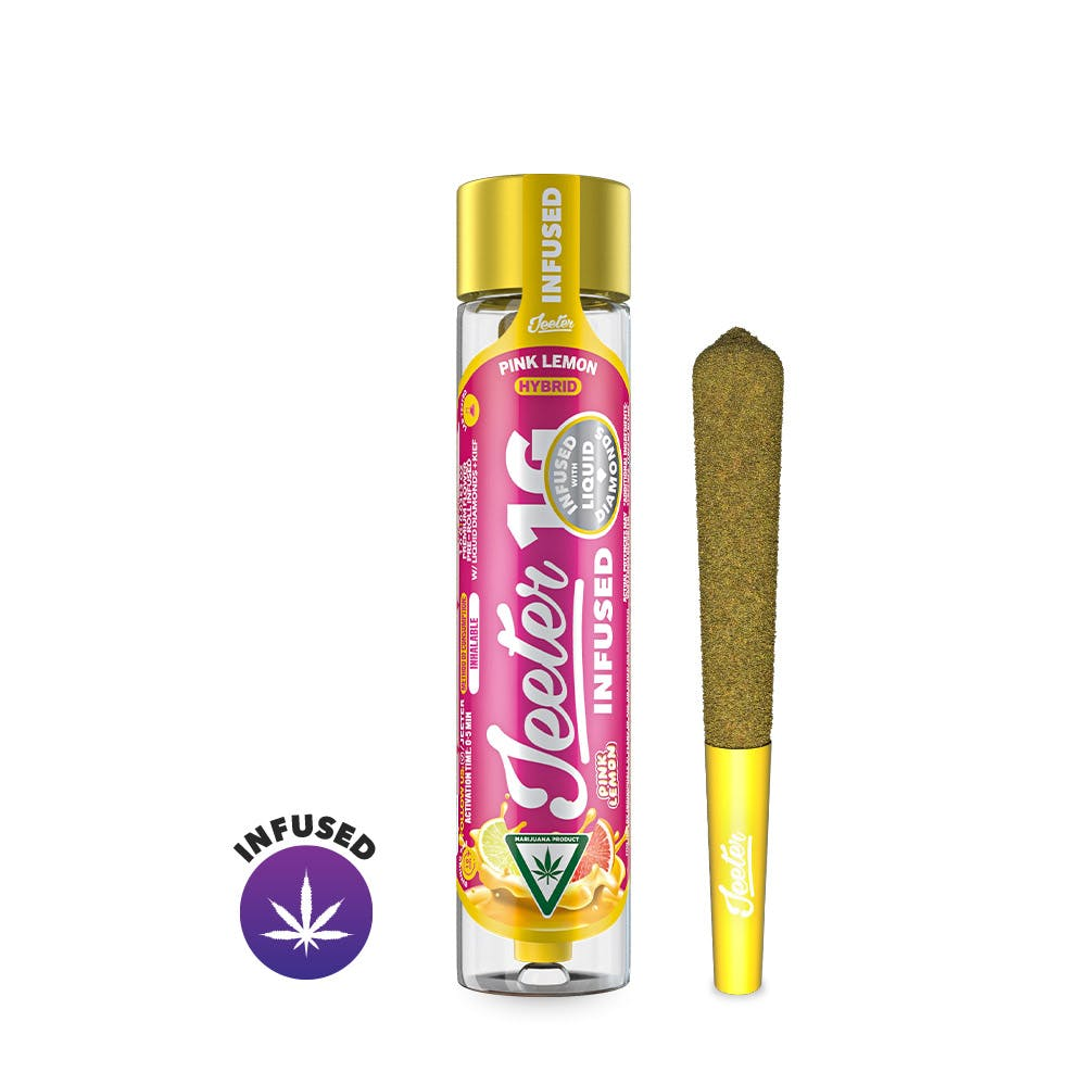 Jeeter - INFUSED JEETER 1G PREROLL PINK LEMON