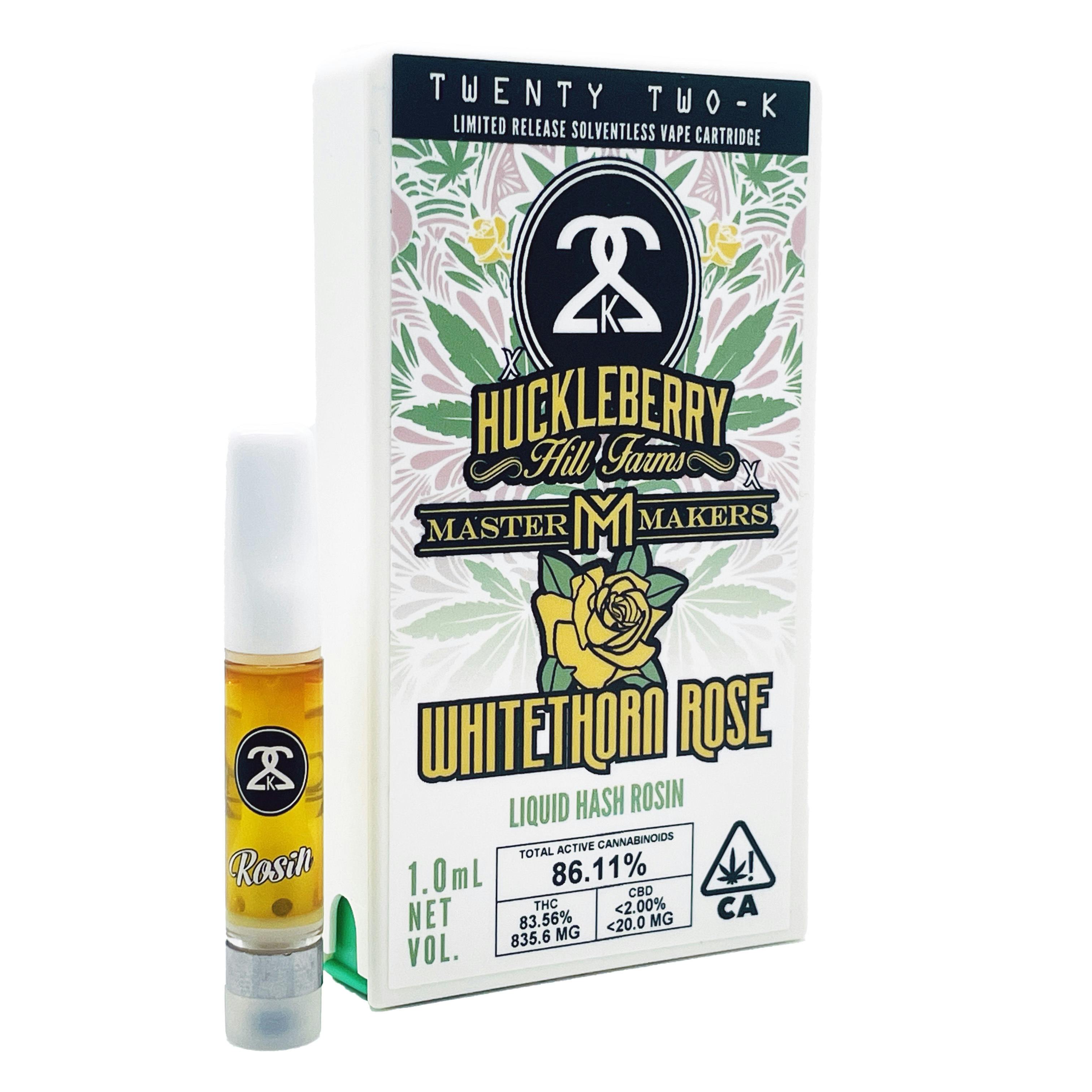 WHITETHORN ROSE - LIQUID HASH ROSIN 1.0ML CART