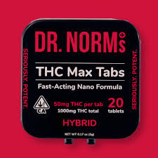 Dr. norm's - THC Max Tablets - HYBRID - 1000 mg - 20 Pack