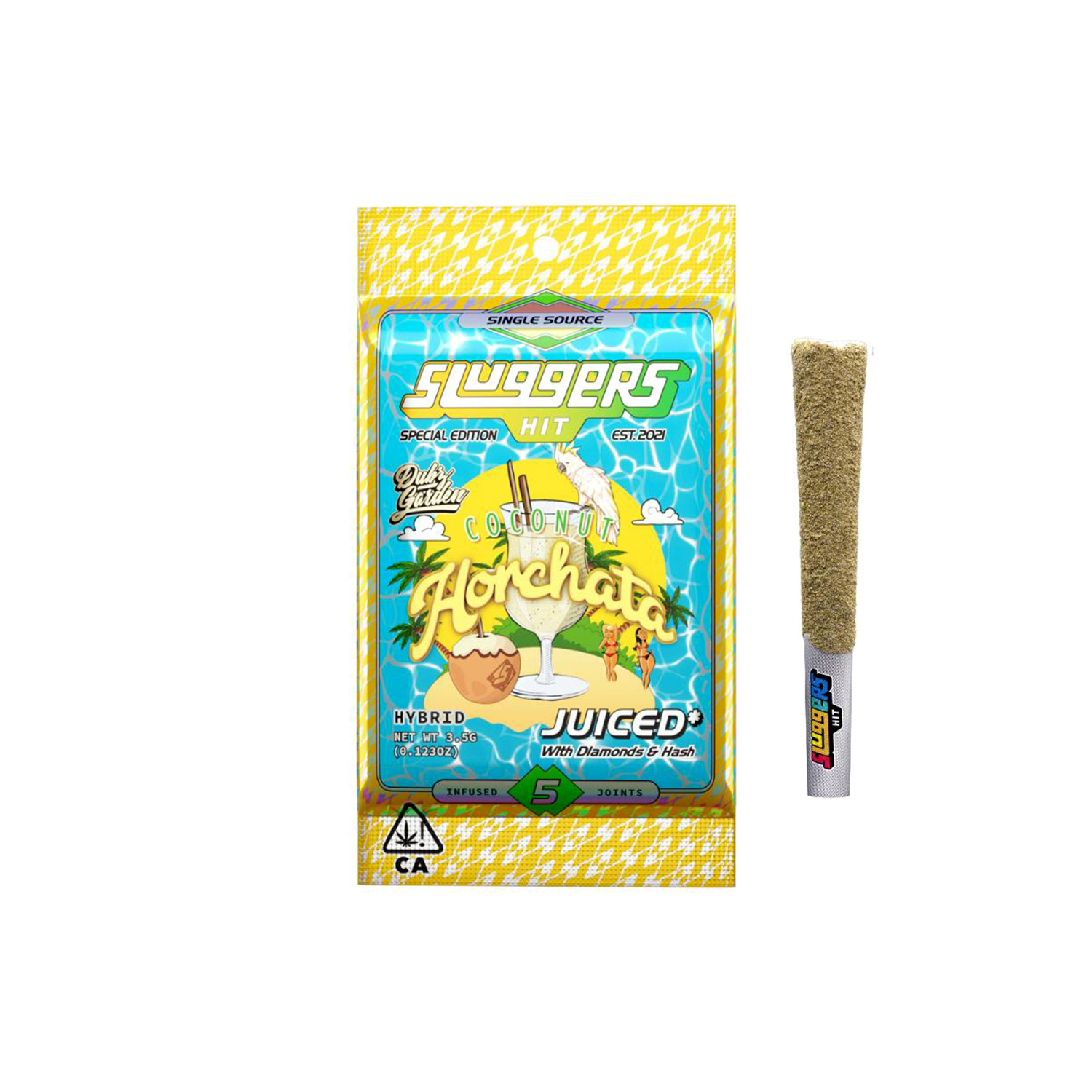 INFUSED PREROLL - 0.7G 5PK - COCONUT HORCHATA