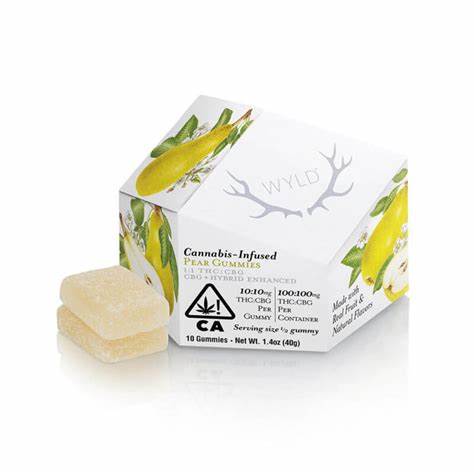 PEAR GUMMIES CBG