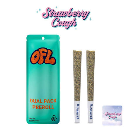 Oakfruitland - Strawberry Cough 2g duel pack Main Image