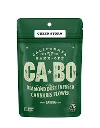 Diamond Dust Infused - Green Storm - 3.5 g