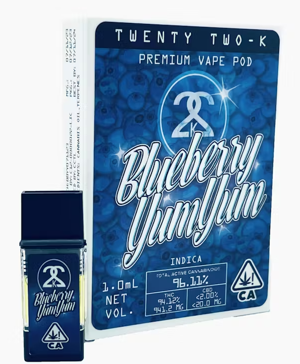 BLUEBERRY YUM YUM POD