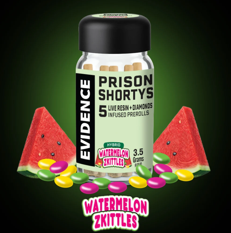 PRISON SHORTYS - WATERMELON ZKITTLES